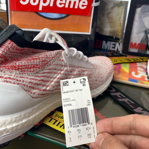 🆕 - Adidas Ultra Boost 4.0 Candy Cane - Size: M11 - Picture 7 of 8